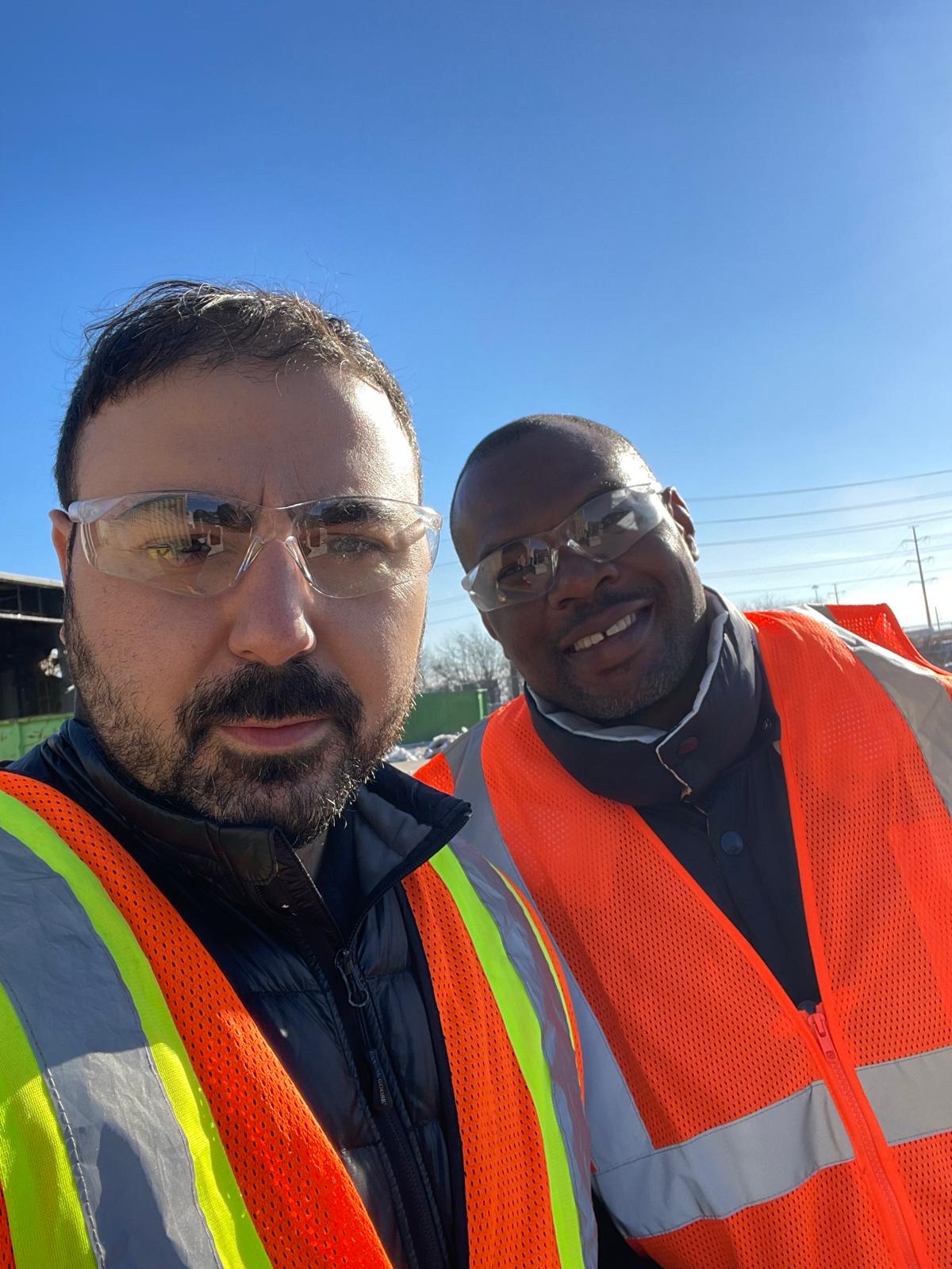 Greenbelt team on a commercial site